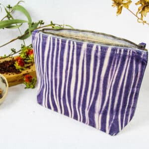 Neceser “Violeta Shibori”